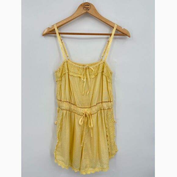 Urban Outfitters Out From Under Sail Away From Me Playsuit | Sz M | Romper Boho - Picture 3 of 12